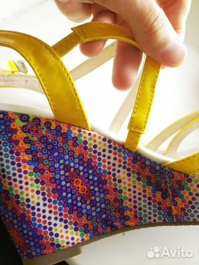 Босоножки T. Taccardi натур. кожа, 38 р