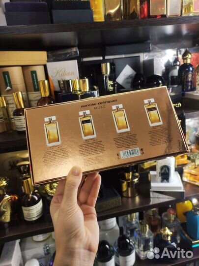 Подарочный набор парфюм духи с шиммером