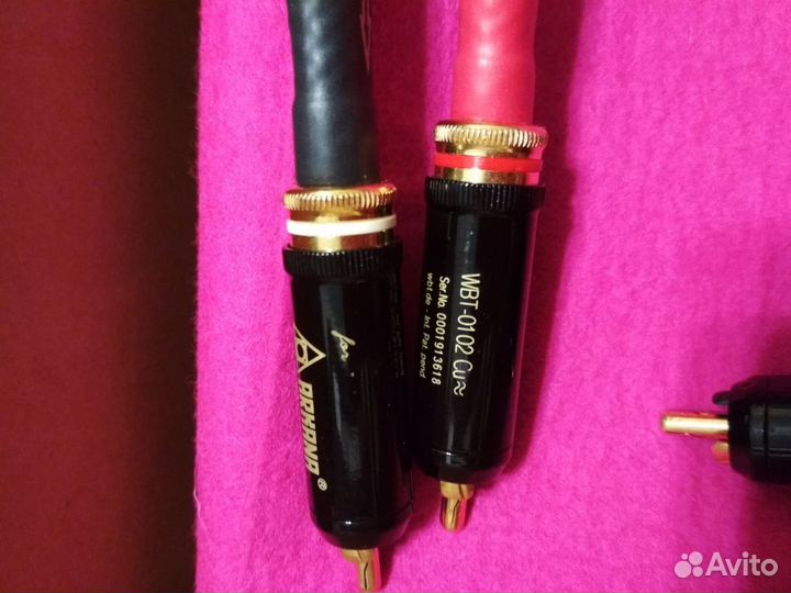 Arkana RCA фиолетовый, 1м, MK2