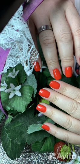 Маникюр с покрытием