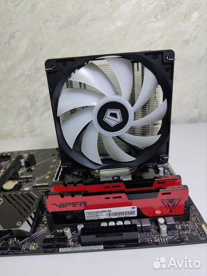 Комплект Ryzen 7 5700x+X570+32gb озу+кулер