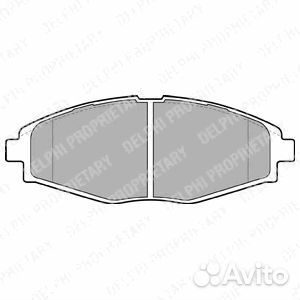 Колодки тормозные дисковые перед