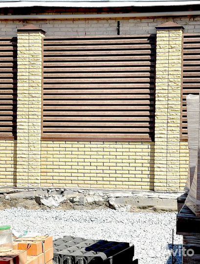 Гибкий кирпич широкоформат