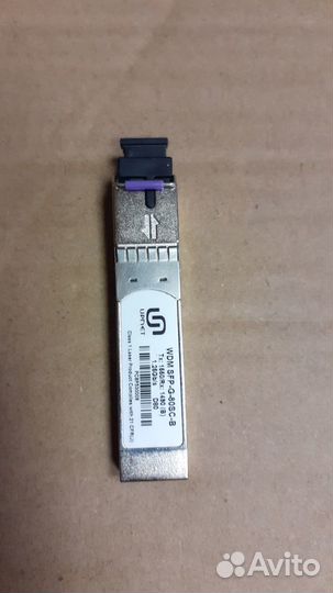 Модуль SFP WDM, 1,25 Gb/s, 80 км, 1490, SC