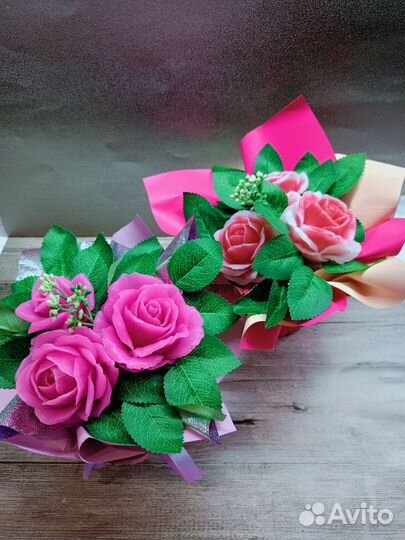 Букет из мыла. Подарки к 8 марта. Ручная работа