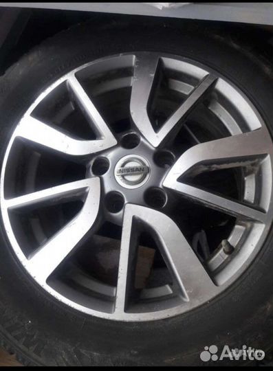Литые диски на Nissan qashqai