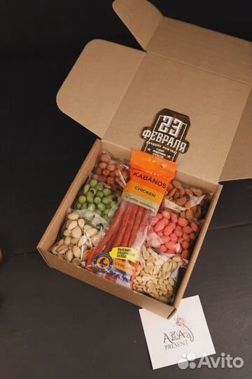 Съедобный подарочный набор для мужчин