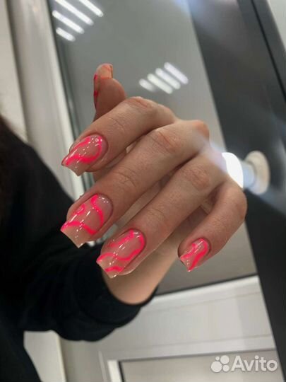Маникюр с покрытием гель лак