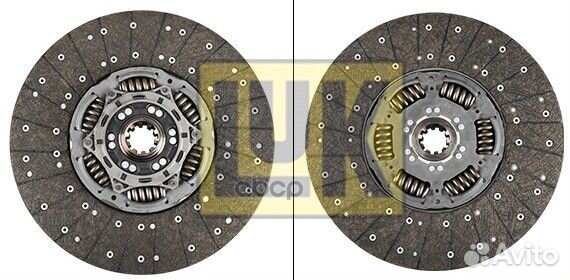 Диск сцепления430tzfv 2'-10N открыт.пружMAN