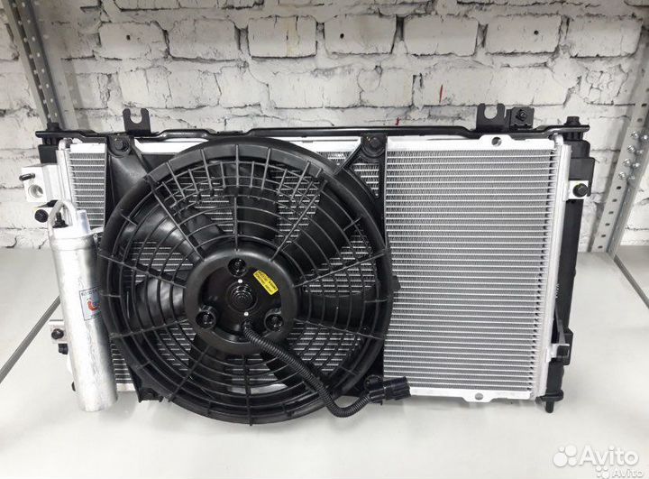 Кассета Радиаторов Лада Гранта с Вентиляторами