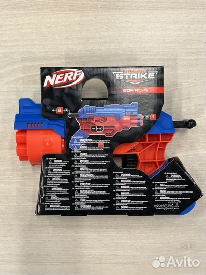 Бластер nerf alpha strike hasbro