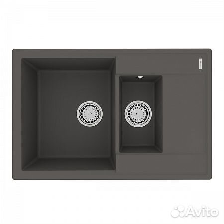 Мойка кухонная Lemark ramza 760 серый шёлк