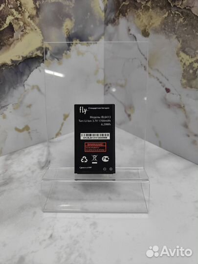 Батарея BAT акб Fly MS131 DS116 BL6413 6.29Wh 3.7V