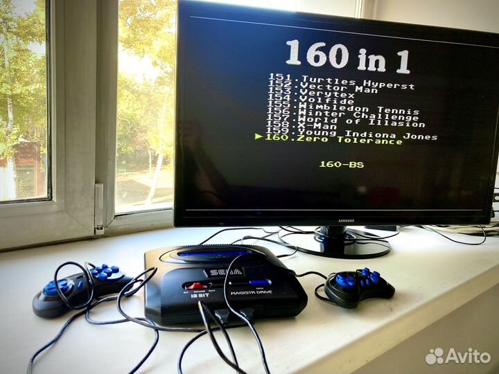 Приставка Sega 160 встроенных игр