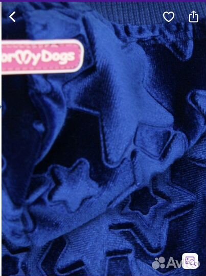 Велюровый костюм ForMyDogs