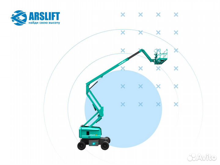 Коленчатый подъемник SunWard SWA22JE