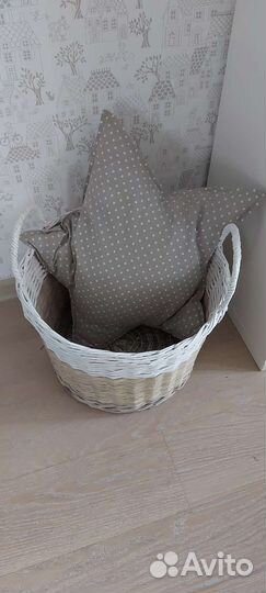 Корзина плетеная для хранения