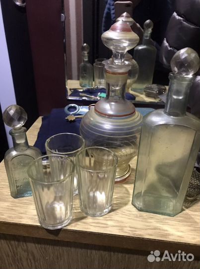 Графины штофы стопки