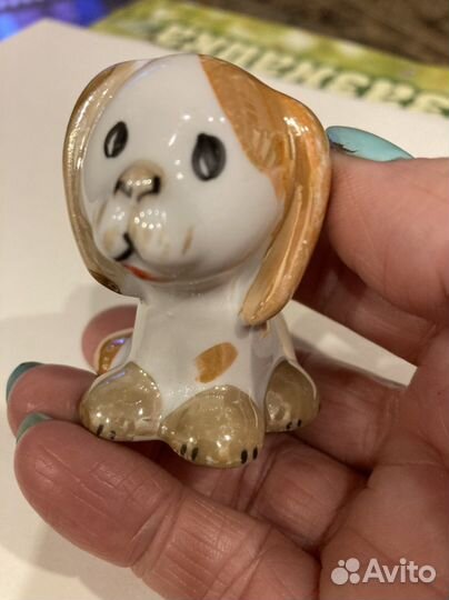 Фарфоровые фигурки собак