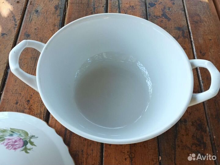 Супница, солонка СССР, Дулево