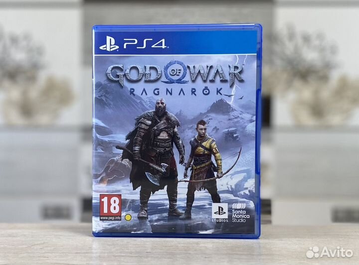God Of War Ragnarok (Б/У Диск) Sony PS4 Рус Озвуч