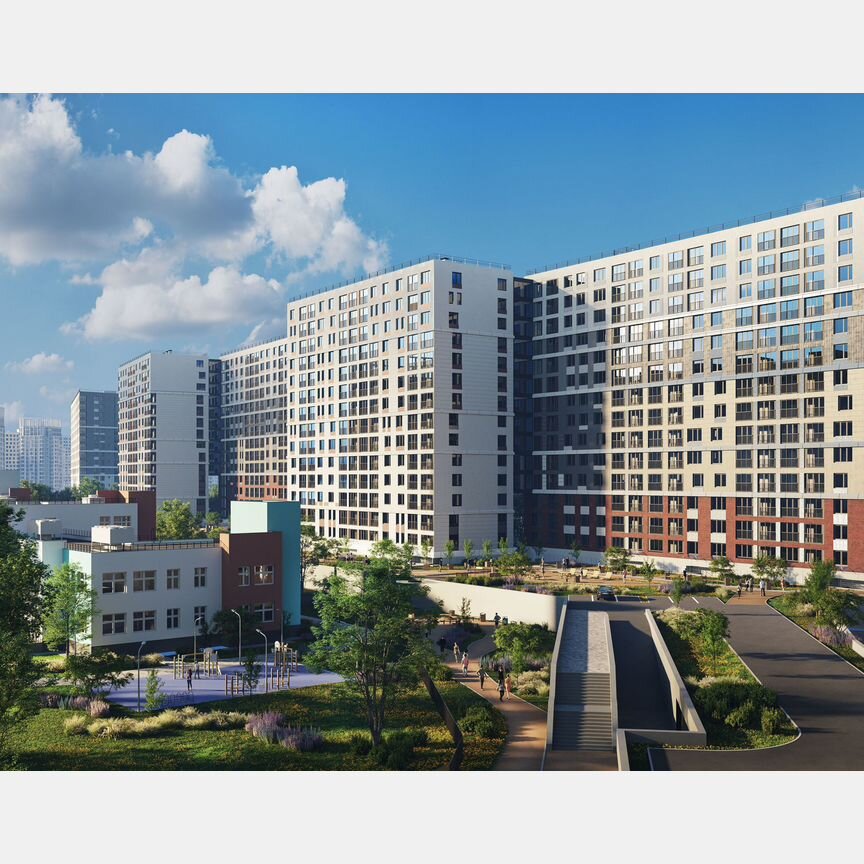 2-к. квартира, 62,4 м², 16/17 эт.