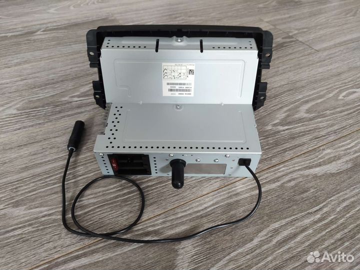 Итэлма Штатная кнопочная магнитола на Datsun, Лада