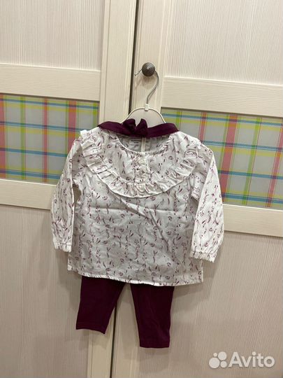Комплет вещей для девочки 80