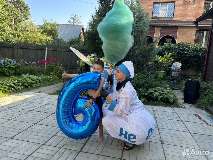 Сахарная вата на праздник