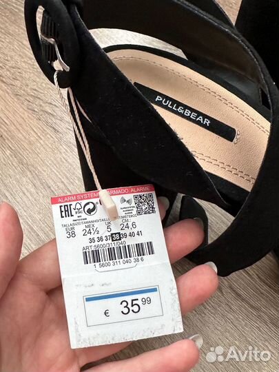 Босоножки Pull and bear новые с биркой