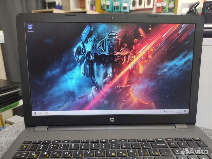 Свежий ноутбук HP 250 240GB SSD