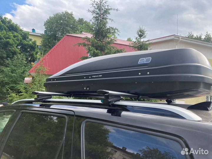 Багажник на крышу Kia Mohave поперечины крыло