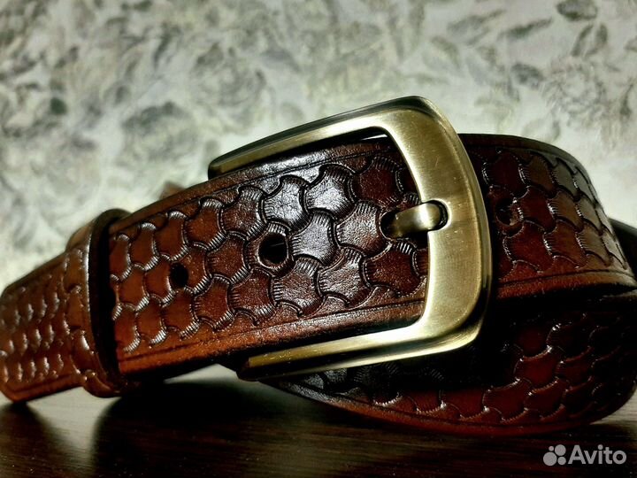 Кожаный ремень