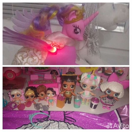 Пони My Little Pony,куклы LOL,Леди баг,Хелоу Китти