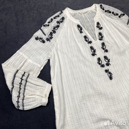 Рубашка бохо Marks&Spencer р.M оригинал