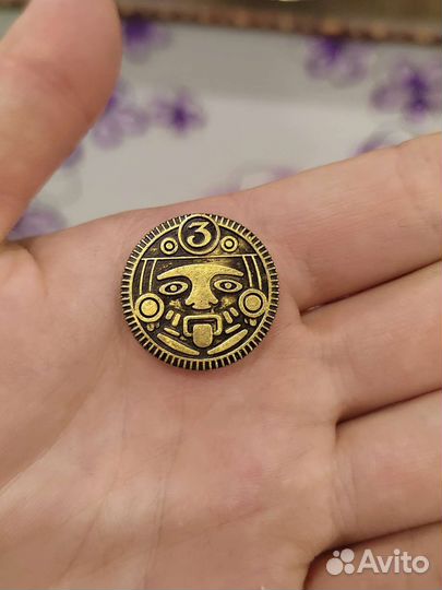 Золотые монетки пятёрочка