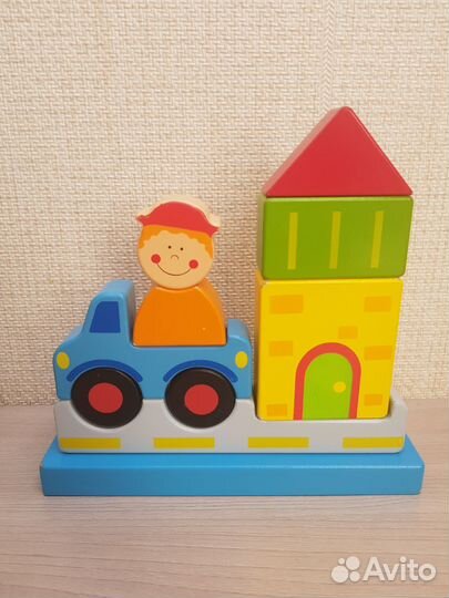 Viga, монтессори, магнитная игра, пазл