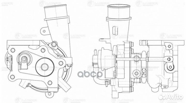 Турбокомпрессор L3Y3-13-70ZC;L3Y4-13-70Z;L3Y413