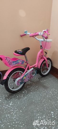 Велосипед для девочки 3-5 лет