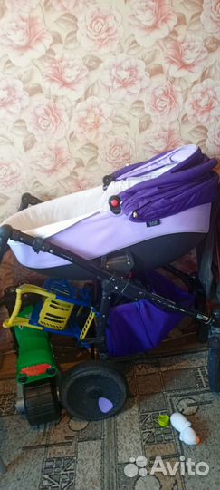 Коляска 2 в 1 бу