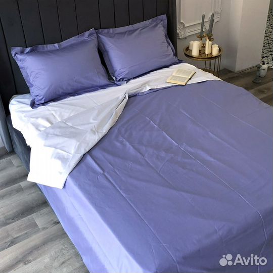 Постельное белье сатин однотонный