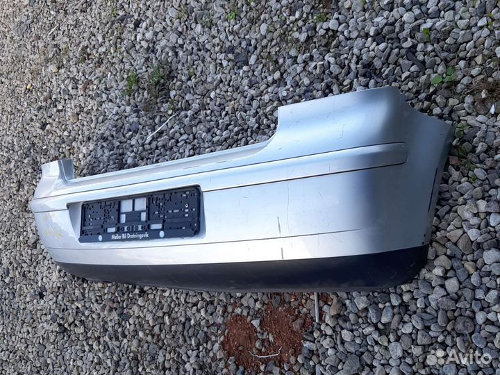 Бампер задний Фольксваген Поло 4 рестайлинг