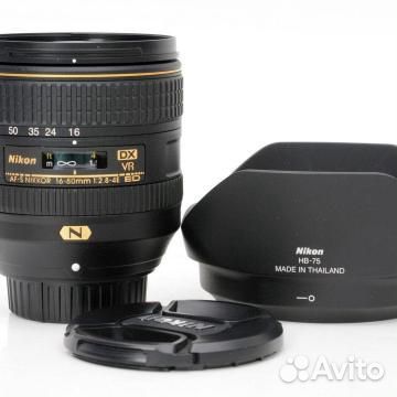 Объектив Nikon AF-S DX 16 -80mm f/2.8-4E ED VR