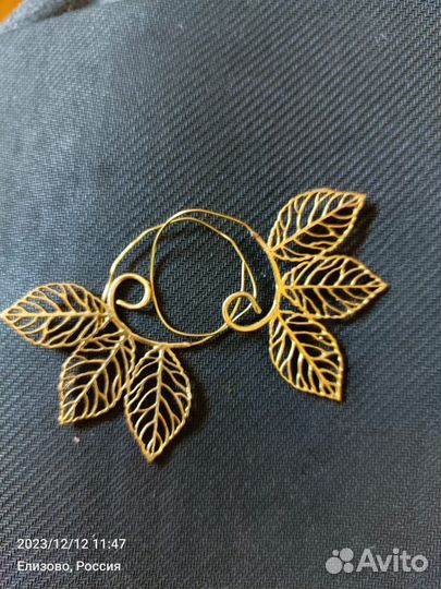 Винтажные серьги 19 век