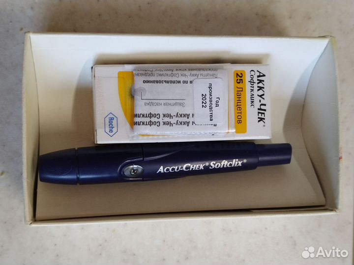 Набор для прокалывания пальца Accu Check Softclix