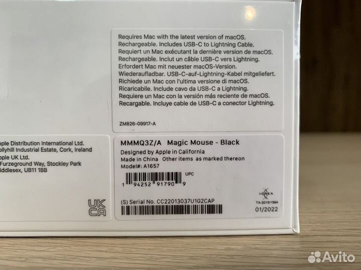 Новая мышь Apple Magic Mouse 2
