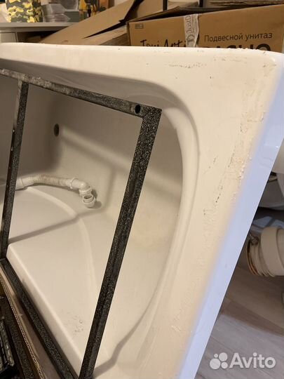 Ванна акриловая 168 70 б/у