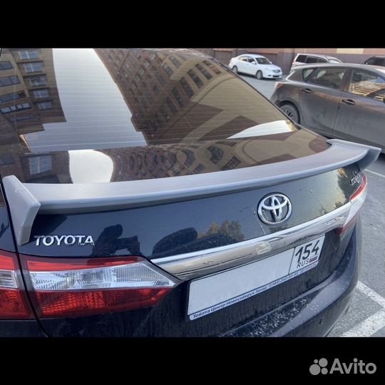 Спойлер на багажник Toyota Corolla 180 TRD