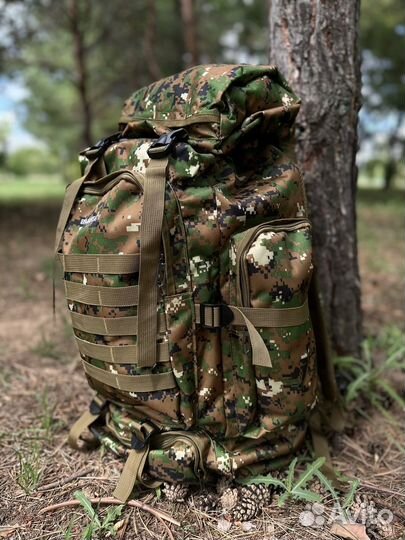 Рюкзак тактический 70 л камуфляж