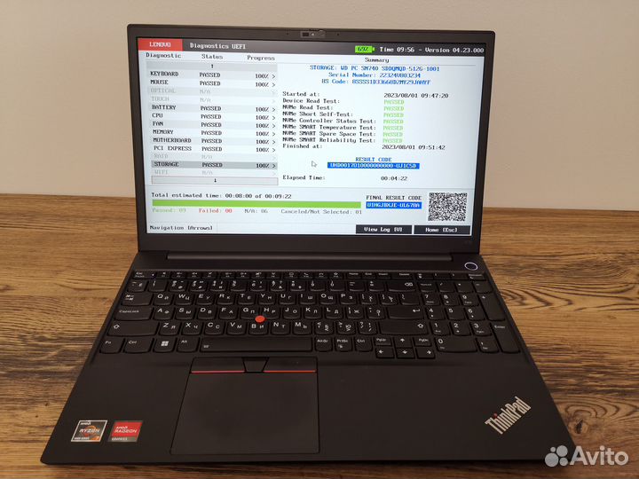 Lenovo Thinkpad E15 Gen 4 21ED006URT